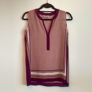 LOFT Sleeveless Top, Size XS